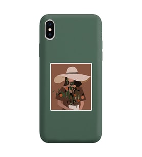 Koyu Yeşil Lansman Telefon Kılıfı Iphone X