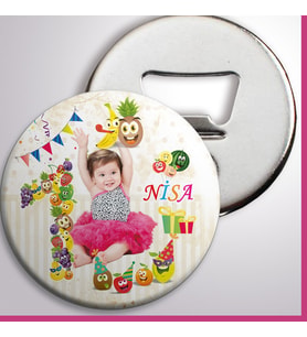 Doğum Günü Açacaklı Magnet Meyve Konsepti