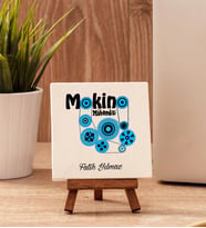 Makine Mühendisine Hediye Taş Dekor