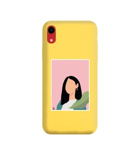 Sarı Lansman Kılıf iPhone XR
