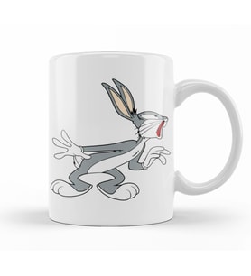 Looney Tunes Bugs  Bunny Kupa Bardak Porselen