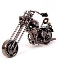 Dekoratif  Metal Motor   Maket Motor Bisiklet   Erkeğe Ofis Hediyesi   Metal Motor Bisiklet