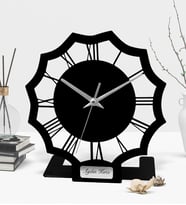 BK Gift Kişiye Özel Metal Masa Saati (Model 2)