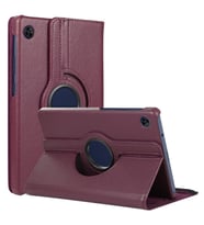 Microsonic Huawei MatePad T10 Kılıf 360 Rotating Stand Deri Mor