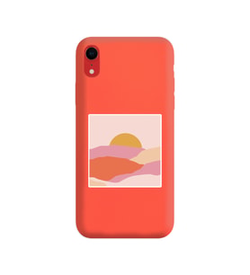 Turuncu Lansman Kılıf iPhone XR
