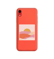 Turuncu Lansman Kılıf iPhone XR