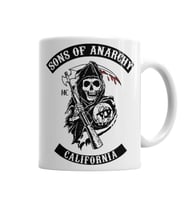 Sons Of Anarchy Logo Kupa Bardak Porselen