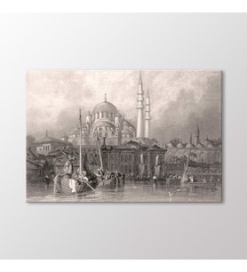 Arty Tablo Yeni Valide Sultan Camii Tablo (Karışık)