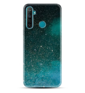 Kılıfland Realme 5İ Kılıf Silikon Resimli Kapak Green Sky Stok 1080