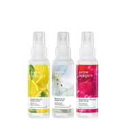 Senses Raspberry Delight Lemon Burst ve White Lily Vücut Spreyi Paketi