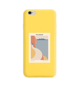 Sarı Lansman Kılıf iPhone 6 Plus