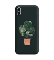 Siyah Lansman Telefon Kılıfı Iphone X