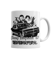 Sobrenatural Chevy Impala 67 Kupa Bardak Porselen