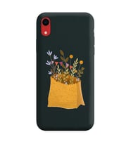 Siyah Lansman Telefon Kılıfı Iphone XR
