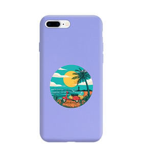 Lila Lansman Telefon Kılıfı Iphone 7 Plus