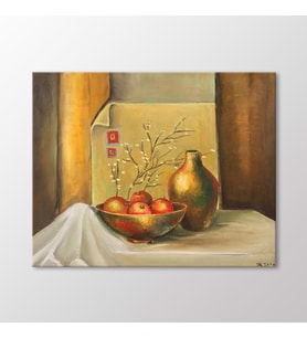 Arty Tablo Natürmort Tablo (Karışık)