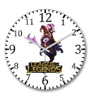 League of Legends7 Duvar Saati Bombeli Gercek Cam