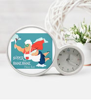 BK Gift Kişiye Özel Anneler Günü Temalı Saatli Sihirli Led Ayna Sla11