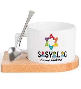 Sosyolog  FİNCAN Seti (Beyaz)