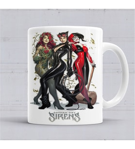 Gotham Cıty Sırens Kupa Bardak Porselen