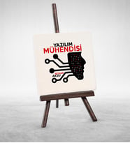 BK Gift Kişiye Özel Mesleki Yazılım Mühendisi Şovaleli Doğal Taş  2