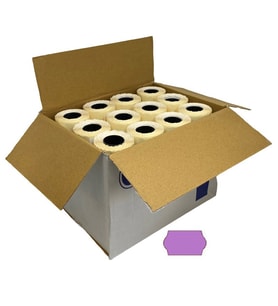 Etiketleme Makinesi Eflatun Etiket 96Adet