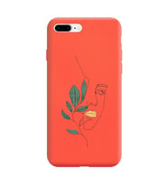Turuncu Lansman Telefon Kılıfı Iphone 8 Plus