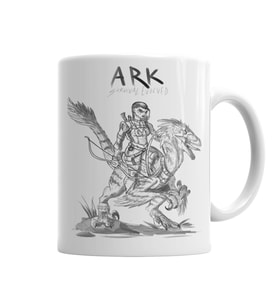 Ark Fan Art Kupa Bardak Porselen