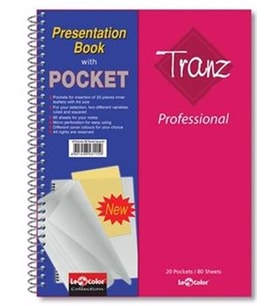 A4 Defter Kareli Dosyalı 160 Syf Pembe
