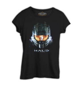 Halo Siyah Kadın Tshirt