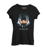 Halo Siyah Kadın Tshirt