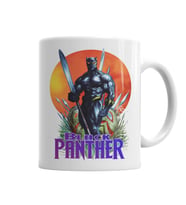Pantera Negra Rei de Wakanda Kupa Bardak Porselen