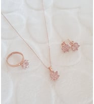 Lotus Gümüş Set