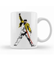 Queen Freddie Mercury Kupa Bardak Porselen
