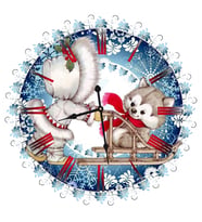 Markakanvas Yuvarlak Duvar Saati