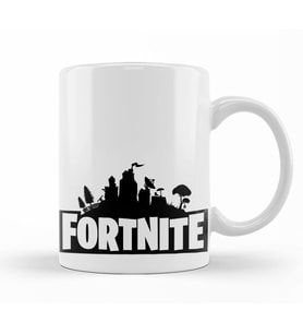 Fortnite Logo Kupa Bardak Porselen