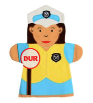 Meslekler El Kuklası Trafik Polisi
