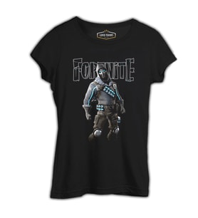 Fortnite - Vulture Siyah Kadın Tshirt