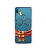 Harry Poter Tasarımlı Süper Şeffaf Silikon Telefon Kılıfı Huawei Y6 (Prime) 2019