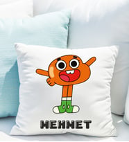 Gumball Yastığı Kişiye Özel