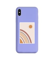 Mor Lansman Kılıf iPhone XS