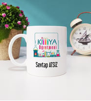 Kimya Öğretmeni Kupa Bardak
