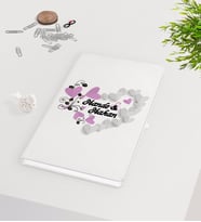 BK Gift Kişiye Özel Sevgililer Günü Beyaz Defter-25