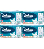 Önlem Hasta Bezi Bel Bantlı Tekstil Yüzey Medium Orta 120 Adet