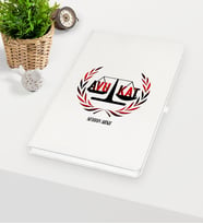 BK Gift Kişiye Özel Avukat Temalı Beyaz Defter - 2