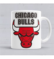 Chıcago Bulls Basketbol Kupa Bardak Porselen