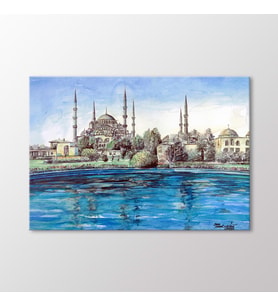 Arty Tablo Suluboya, Sultanahmet Camii Tablo (Karışık)