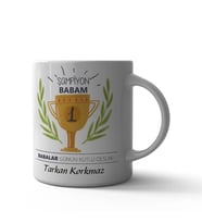 Şampiyon Babam Kupa Bardak (Çok Renkli)