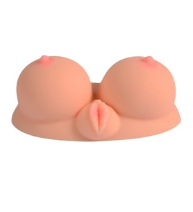LilituShop Suni Göğüs & Vajina Mastürbatör - Amy