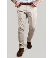 Krem Erkek Keten Pantolon 2100481
